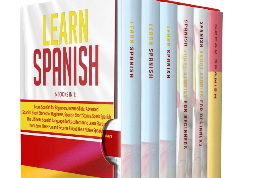 Learn Spanish: 6 Books in 1 bundle book cover